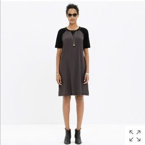 Madewell Colorblock t-shirt dress